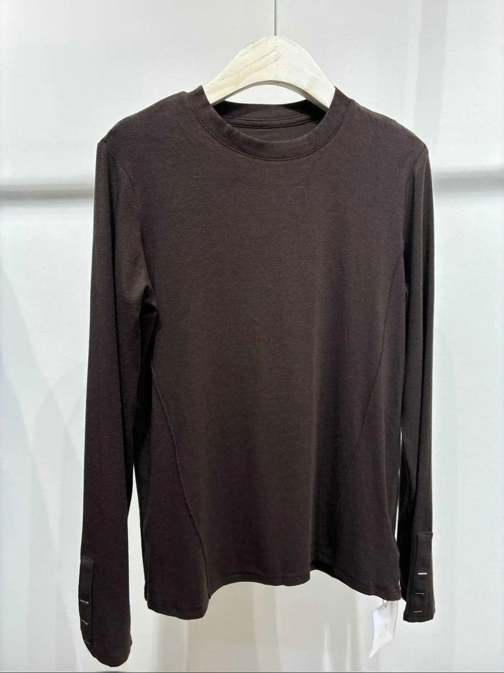 Top Col Rond Chocolat