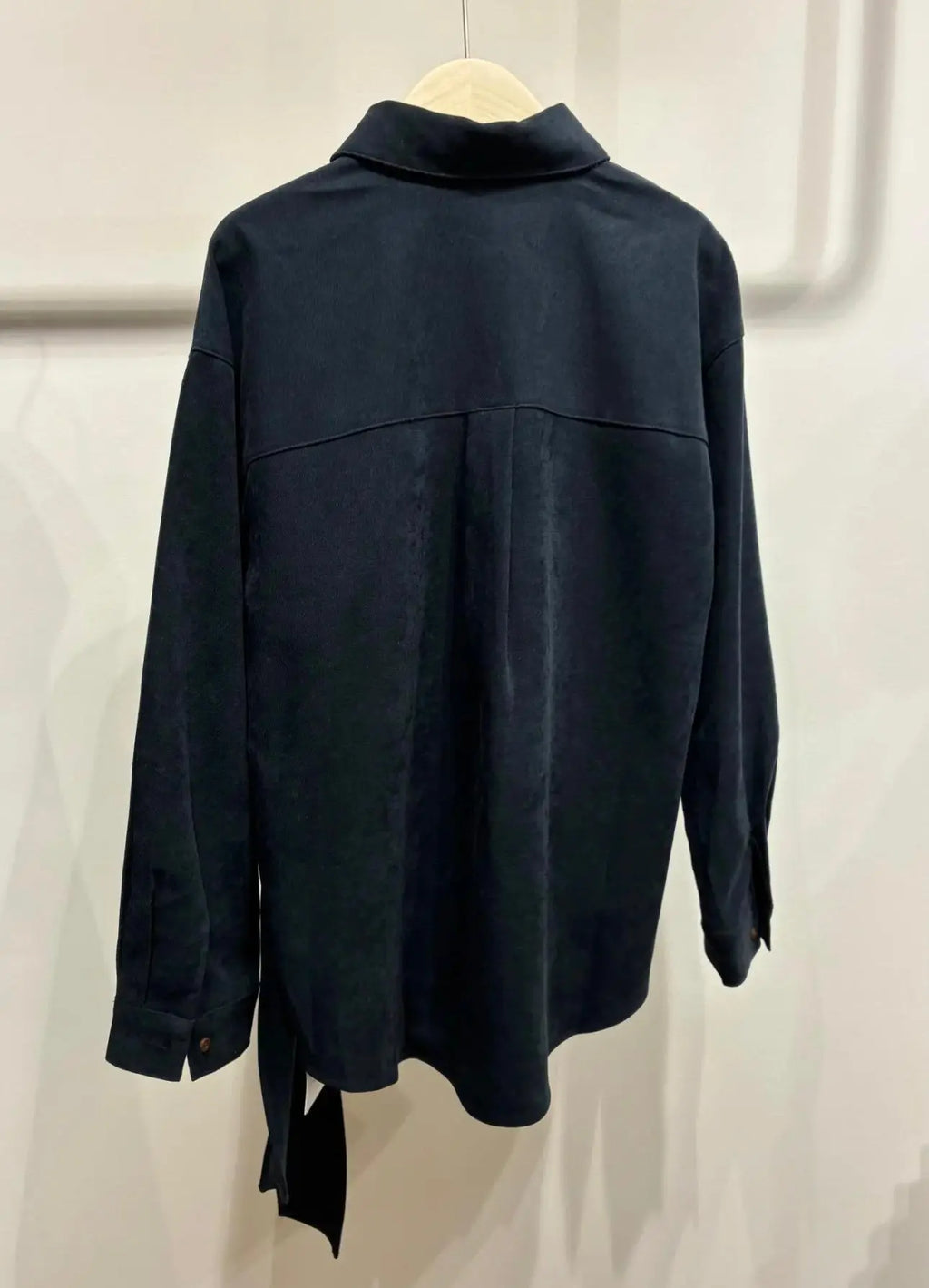 Chemise Bleu Marine à Nouer ALMA